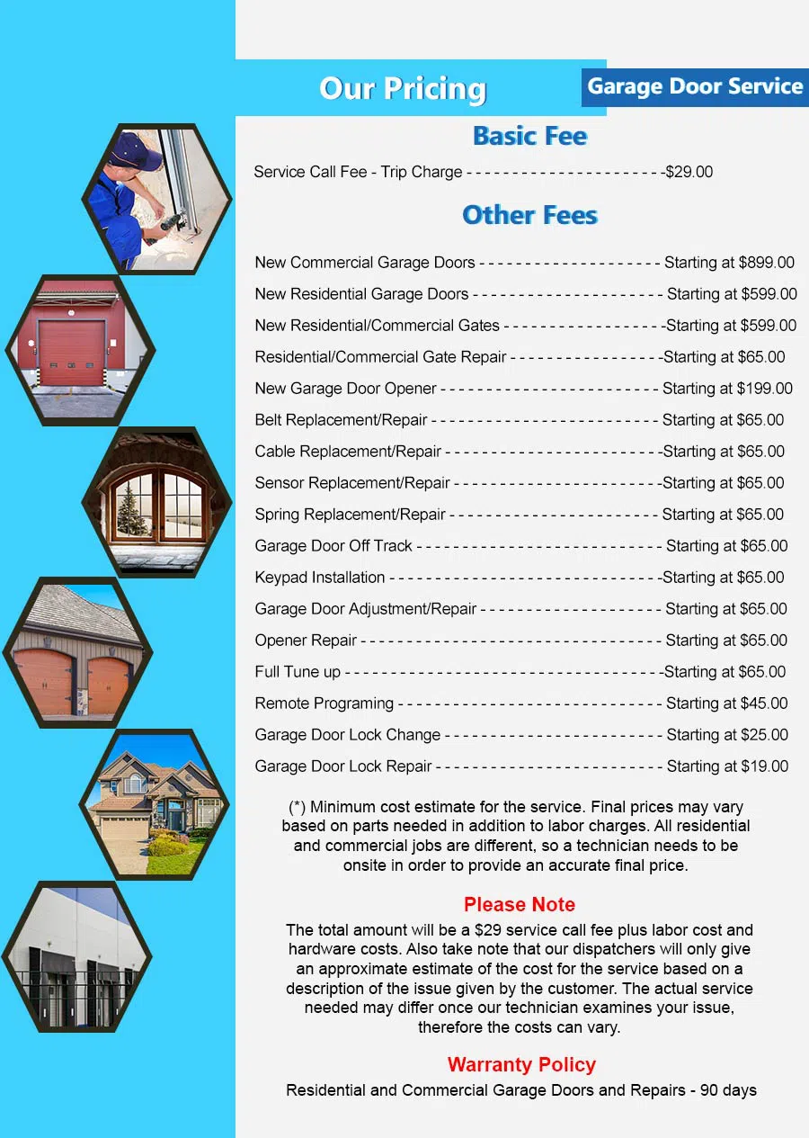 Neighborhood Garage Door Service Boston, MA 617-475-3083